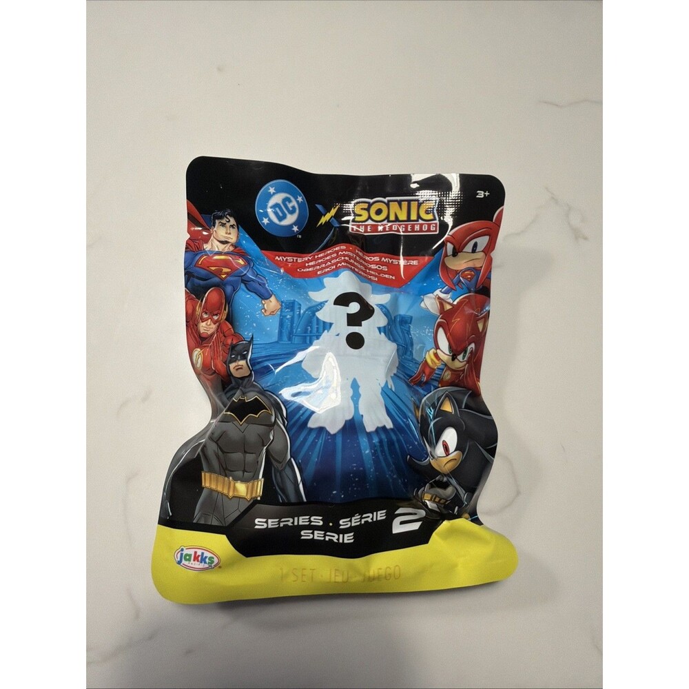DC SONIC THE HEDGEHOG MYSTERY HEROES 2.5" SERIES 2 Sealed